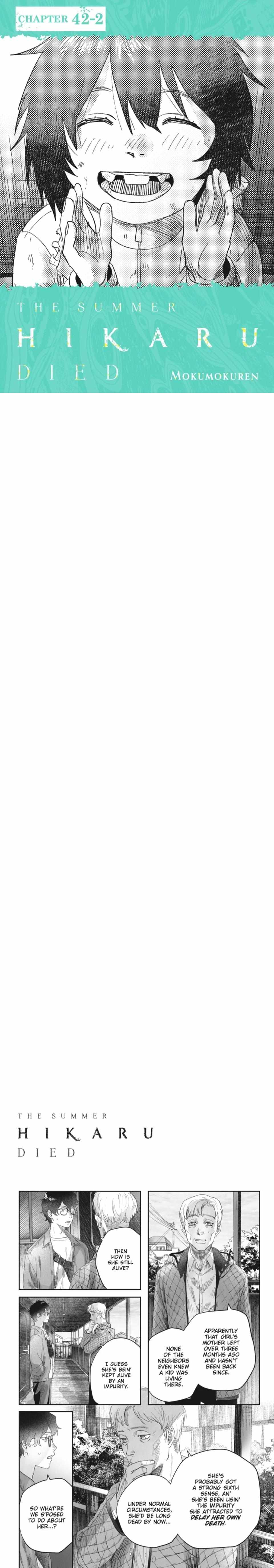 The Summer Hikaru Died, Chapter 42.2 image 2